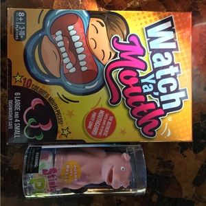 New! Watch Ya Mouth Game & Stinky Pig Game